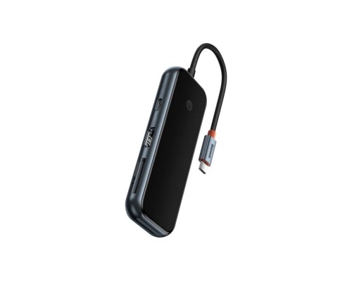 USB-хаб Baseus AcmeJoy 7-Port Type-C HUB Adapter(Type-C to HDMI*1+USB3.0*2+USB2.0*1+Type-C PD&Data *1+SD/TF*1)Dark Gray (WKJZ010413) USB-хаб Baseus AcmeJoy 7-Port Type-C HUB Adapter(Type-C to HDMI*1+USB3.0*2+USB2.0*1+Type-C PD&Data *1+SD/TF*1)Dark Gray (WKJZ010413)