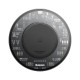 Бездротовий зарядний пристрій Baseus Simple 2 Wireless Charger 15W Cluster Black(Include: Cable Type-C To Type-C 24W 12V/2A 1m Cluster Black) (CCJJ050001)