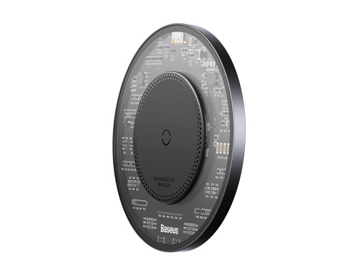 Бездротовий зарядний пристрій Baseus Simple 2 Wireless Charger 15W Cluster Black(Include: Cable Type-C To Type-C 24W 12V/2A 1m Cluster Black) (CCJJ050001) Бездротовий зарядний пристрій Baseus Simple 2 Wireless Charger 15W Cluster Black(Include: Cable Type-C To Type-C 24W 12V/2A 1m Cluster Black) (CCJJ050001)