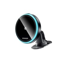 Автотримач для телефона ESSEGER element magnetic wireless charging car holder 15W black (EZJCFK-YS01-Z) 