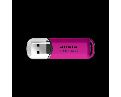 Flash A-DATA USB 2.0 C906 32Gb Purple Pink (AC906-32G-RPP) 