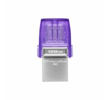 Flash Kingston USB 3.2 DT microDuo 3C 128GB (Type-A/Type-C) (200Mb/s) (DTDUO3CG3/128GB) 