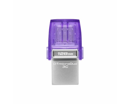 Flash Kingston USB 3.2 DT microDuo 3C 128GB (Type-A/Type-C) (200Mb/s) (DTDUO3CG3/128GB) Flash Kingston USB 3.2 DT microDuo 3C 128GB (Type-A/Type-C) (200Mb/s) (DTDUO3CG3/128GB)