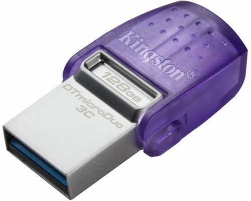 Flash Kingston USB 3.2 DT microDuo 3C 128GB (Type-A/Type-C) (200Mb/s) (DTDUO3CG3/128GB) Flash Kingston USB 3.2 DT microDuo 3C 128GB (Type-A/Type-C) (200Mb/s) (DTDUO3CG3/128GB)