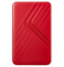 Зовнішній жорсткий диск PHD External 2.5'' Apacer USB 3.2 Gen. 1 AC236 1Tb Red (color box) (AP1TBAC236R-1)