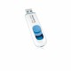 Flash A-DATA USB 2.0 C008 16Gb White/Blue (AC008-16G-RWE) 