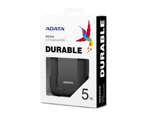 PHD External 2.5'' ADATA USB 3.1 DashDrive Durable HD330 5TB Black (AHD330-5TU31-CBK) PHD External 2.5'' ADATA USB 3.1 DashDrive Durable HD330 5TB Black (AHD330-5TU31-CBK)
