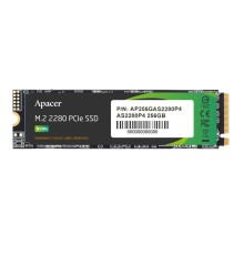 Накопичувач SSD M.2 Apacer AS2280P4 256GB 2280 PCIe 3.0x4 NVMe 3D TLC Read/Write: 2100/1000 MB/sec (AP256GAS2280P4-1)