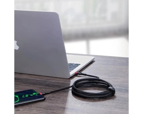 Кабель Baseus Cafule PD2.0 100W flash charging Type-C For Type-C cable (20V 5A)2m Red+Black (CATKLF-AL91) Кабель Baseus Cafule PD2.0 100W flash charging Type-C For Type-C cable (20V 5A)2m Red+Black (CATKLF-AL91)