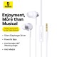 Навушники Baseus Encok HZ11 Wired Earphones Moon White (A00164200213-Z1)
