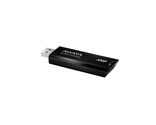 SSD ADATA SC610 2TB USB 3.2  550/500Mb/s Black (SC610-2000G-CBK/RD) 