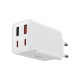 Мережевий зарядний пристрій Baseus GaN6 Pro Fast Charger 2C+2U 65W EU Moon White((With:Mini White Cable Type-C to Type-C 100W(20V/5A) 1m White) (P10162701213-00)