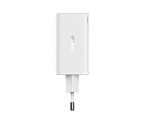 Мережевий зарядний пристрій Baseus GaN6 Pro Fast Charger 2C+2U 65W EU Moon White((With:Mini White Cable Type-C to Type-C 100W(20V/5A) 1m White) (P10162701213-00) Мережевий зарядний пристрій Baseus GaN6 Pro Fast Charger 2C+2U 65W EU Moon White((With:Mini White Cable Type-C to Type-C 100W(20V/5A) 1m White) (P10162701213-00)