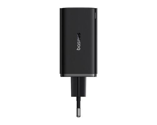 Мережевий зарядний пристрій Baseus GaN6 Pro Fast Charger 2C+2U 65W EU Cluster Black((With:Mini White Cable Type-C to Type-C 100W(20V/5A) 1m Black) (P10162701113-00) Мережевий зарядний пристрій Baseus GaN6 Pro Fast Charger 2C+2U 65W EU Cluster Black((With:Mini White Cable Type-C to Type-C 100W(20V/5A) 1m Black) (P10162701113-00)