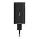 Мережевий зарядний пристрій Baseus GaN6 Pro Fast Charger 2C+2U 65W EU Cluster Black((With:Mini White Cable Type-C to Type-C 100W(20V/5A) 1m Black) (P10162701113-00)
