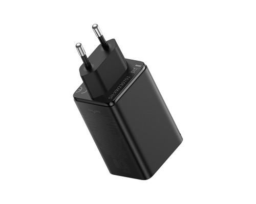 Мережевий зарядний пристрій Baseus GaN6 Pro Fast Charger 2C+2U 65W EU Cluster Black((With:Mini White Cable Type-C to Type-C 100W(20V/5A) 1m Black) (P10162701113-00) Мережевий зарядний пристрій Baseus GaN6 Pro Fast Charger 2C+2U 65W EU Cluster Black((With:Mini White Cable Type-C to Type-C 100W(20V/5A) 1m Black) (P10162701113-00)