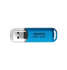Флеш-накопичувач ADATA USB 2.0 C906 64Gb Water Blue (AC906-64G-RWB)