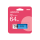 USB флеш накопичувач ADATA 64GB C906 Blue USB 2.0 (AC906-64G-RWB) 