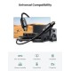 Дата кабель USB-C to USB-C 2.0m 60W US255 Black Gray Ugreen (50125)