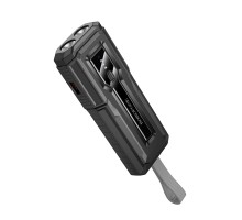 Зовнішній акумулятор BOROFONE BJ54 Graceful 22.5W+PD20W fully compatible flashlight power bank (10000mAh) Black (6941991111617)
