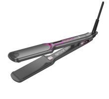 Гребінець для випрямлення волосся з цифровим дисплеєм HOCO HP42 Wide board hair straightener with digital display(EU) Gray (6942007631648)