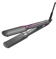 Гребінець для випрямлення волосся з цифровим дисплеєм HOCO HP42 Wide board hair straightener with digital display(EU) Gray (6942007631648)