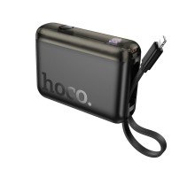 Зовнішній акумулятор HOCO J139 Hero 22.5W+PD20W fully compatible power bank(iP)(10000mAh) Black (6942007636469)