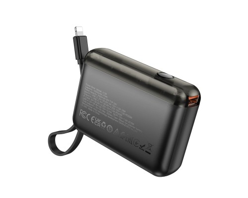 Зовнішній акумулятор HOCO J139 Hero 22.5W+PD20W fully compatible power bank(iP)(10000mAh) Black (6942007636469) Зовнішній акумулятор HOCO J139 Hero 22.5W+PD20W fully compatible power bank(iP)(10000mAh) Black (6942007636469)