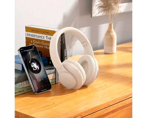 Бездротові навушники HOCO W45 Enjoy BT headset Milky White (6942007601214) Бездротові навушники HOCO W45 Enjoy BT headset Milky White (6942007601214)