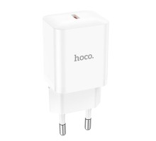 Мережевий зарядний пристрій HOCO N27 Innovative single port PD20W charger White (6931474783455)