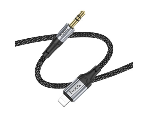 Аудiокабель HOCO UPA26 Fresh digital audio conversion cable iP Black (6942007608817) Аудiокабель HOCO UPA26 Fresh digital audio conversion cable iP Black (6942007608817)