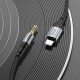Аудiокабель HOCO UPA26 Fresh digital audio conversion cable iP Black (6942007608817)
