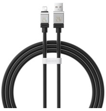 Кабель Baseus CoolPlay Series Fast Charging Cable USB to iP 2.4A 1m Black (CAKW000401)