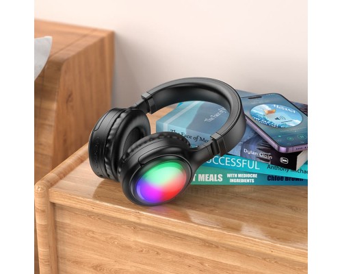 Бездротові навушники HOCO W48 Focus BT headphones Black (6942007618816) Бездротові навушники HOCO W48 Focus BT headphones Black (6942007618816)