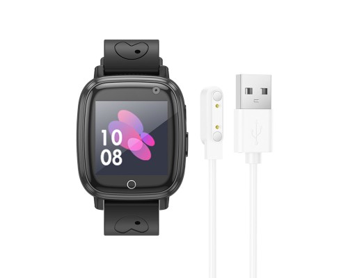 Дитячий смарт-годинник HOCO Y100 children watch with call function Black (6942007625623) Дитячий смарт-годинник HOCO Y100 children watch with call function Black (6942007625623)