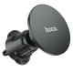 Автотримач для телефона HOCO H12 Fine jade ring magnetic car holder(air outlet) Black (6931474794505)