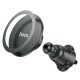 Автотримач для телефона HOCO H12 Fine jade ring magnetic car holder(air outlet) Black (6931474794505)