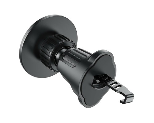 Автотримач для телефона HOCO H12 Fine jade ring magnetic car holder(air outlet) Black (6931474794505) Автотримач для телефона HOCO H12 Fine jade ring magnetic car holder(air outlet) Black (6931474794505)