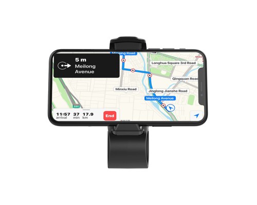 Тримач для мобільного HOCO CA50 In-car dashboard phone holder Black (6931474704344) Тримач для мобільного HOCO CA50 In-car dashboard phone holder Black (6931474704344)