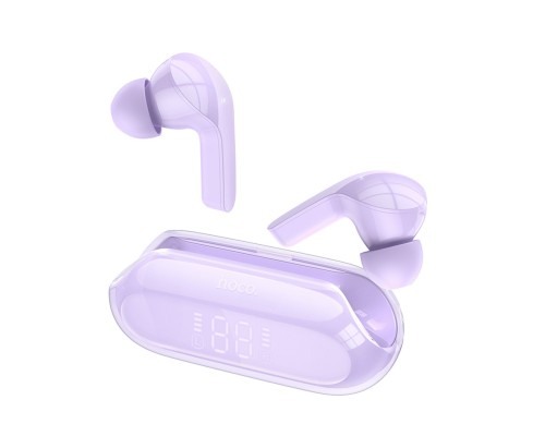 Бездротові навушники HOCO EW39 Bright true wireless ENC BT headset Purple (6931474794611) Бездротові навушники HOCO EW39 Bright true wireless ENC BT headset Purple (6931474794611)