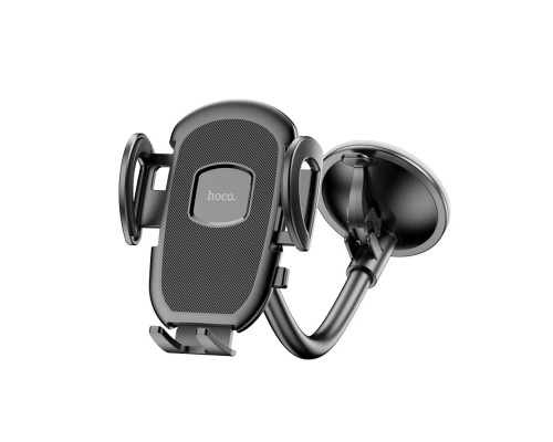 Автотримач для телефона HOCO H10 General car holder(windshield) Black (6931474791580) Автотримач для телефона HOCO H10 General car holder(windshield) Black (6931474791580)