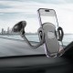 Автотримач для телефона HOCO H10 General car holder(windshield) Black (6931474791580)