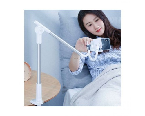 Тримач для телефона Baseus Unlimited adjustment lazy phone holder silver (SULR-0S) Тримач для телефона Baseus Unlimited adjustment lazy phone holder silver (SULR-0S)