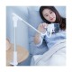 Тримач для телефона Baseus Unlimited adjustment lazy phone holder silver (SULR-0S)