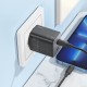Мережевий зарядний пристрій HOCO N42 Elogiado dual-port PD45W(2C) charger set(C to iP) Black (6942007617109)