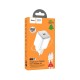 Мережевий зарядний пристрій HOCO N40 Mighty single port PD20W charger set(Type-C to Type-C) White (6942007617017)