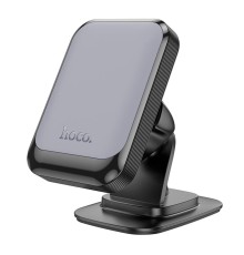 Тримач для мобільного HOCO H25 Climber magnetic car holder(center console) Black Gray (6942007608909)
