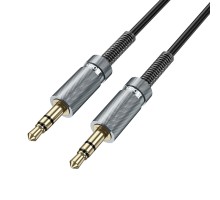 Аудiокабель HOCO UPA31 Cindy spring audio cable AUX 3m Black (6942007631235)