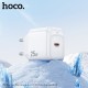 Мережевий зарядний пристрій HOCO CS53A Surplus single port PD25W charger White (6942007631488)
