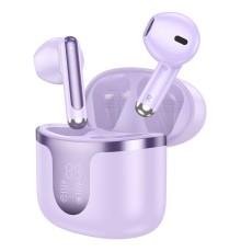 Бездротові навушники HOCO EQ7 Snowflake true wireless BT headset Purple (6942007617758)